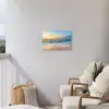 Zonsondergang aan Zee Tuinposter op houten frame 2 cm dik klein -sfeer1