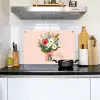 Boeket - Strikje - Kaartje - Quote Inductie beschemer met haakjes klein -sfeer2