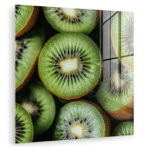 Kiwi - Fruit - Groen plexiglas 5mm klein -zzzproduct_nieuw