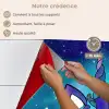 Eenhoorn - Sterrenhemel - Ster - Blauw keuken achterwand spatscherm klein -spatscherm_FR