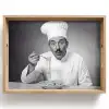 Chef - Spaghetti - Pasta Dienblad Rechthoek middel -z3d_shopping