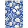 Bloemen - Delfts Blauw - Patroon - Tulp tuinposter los doek klein -3d