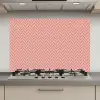 Plaid - Patroon - Visgraad - Roze keuken achterwand spatscherm klein 900 -3d_website