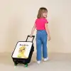 Barry de Badeend Kinderkoffer - Zwart klein -sfeer1