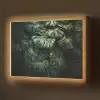 Plant - Monstera - Lichtinval Light Box met batterij (Wandlamp) middel -z3d_website