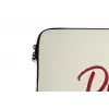 Don't lose your fire - Rood - Wit - Minimalistisch laptophoes neopreen klein -detail