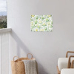 Patroon - Groen - Eieren tuinposter los doek klein -sfeer8