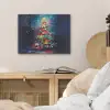 Kerstboom - Kerst - Abstract - Kleurrijk PET vilt klein -sfeer3