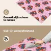 Disco - Bal - Patroon - Roze Inductie beschemer met haakjes klein 777 -ky-schoon-nl