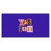 Yes fun - Kleurrijk - Collage-stijl Muismat XXL klein -3d_leeg