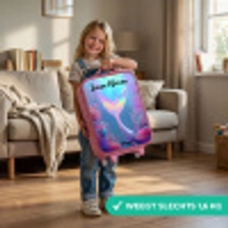 Zeemeermin - Koraal - Water Kinderkoffer - Roze klein -sfeer2_NL