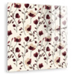 Bloemen - Botanisch - Bordeaux plexiglas 5mm klein 11 -zzzproduct_nieuw