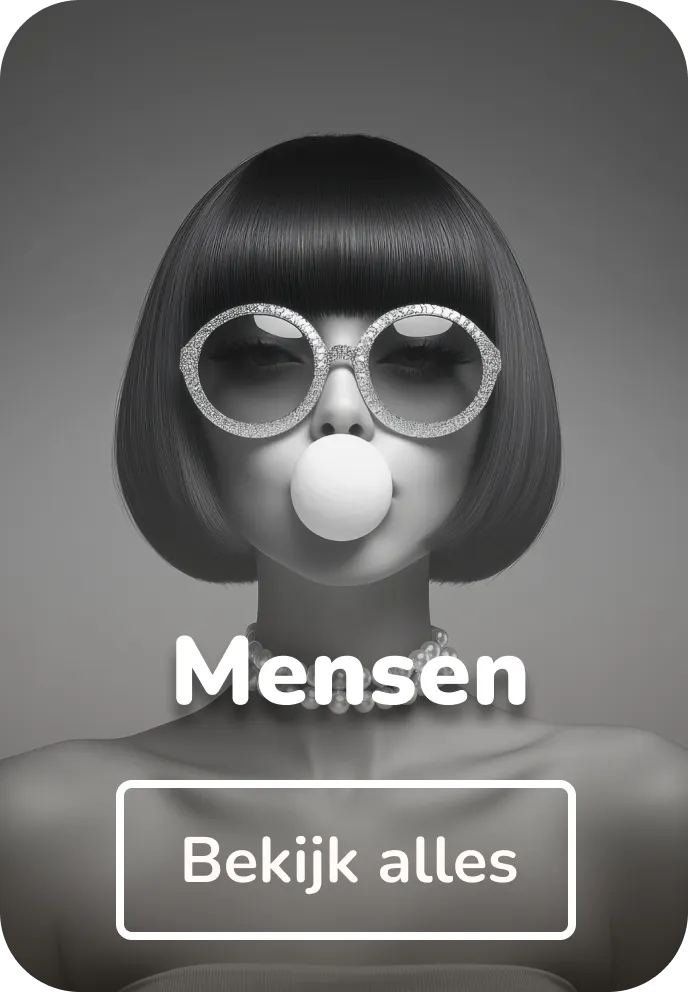 Vilt schilderijen mensen