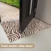Zebra - Patroon - Zwart - Wit Deurmat klein 898 -USP_NL