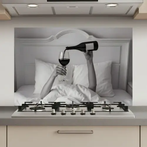 Lakens - Armen - Wijn - Glas keuken achterwand spatscherm klein -3d_website