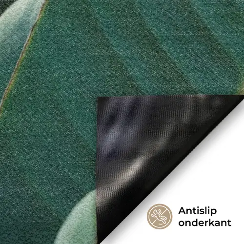 Paradijsvogel - Bloem - Exotisch Deurmat klein -antislip_NL