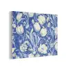 Bloemen - Delfts Blauw - Patroon - Tulp PET vilt klein -3d