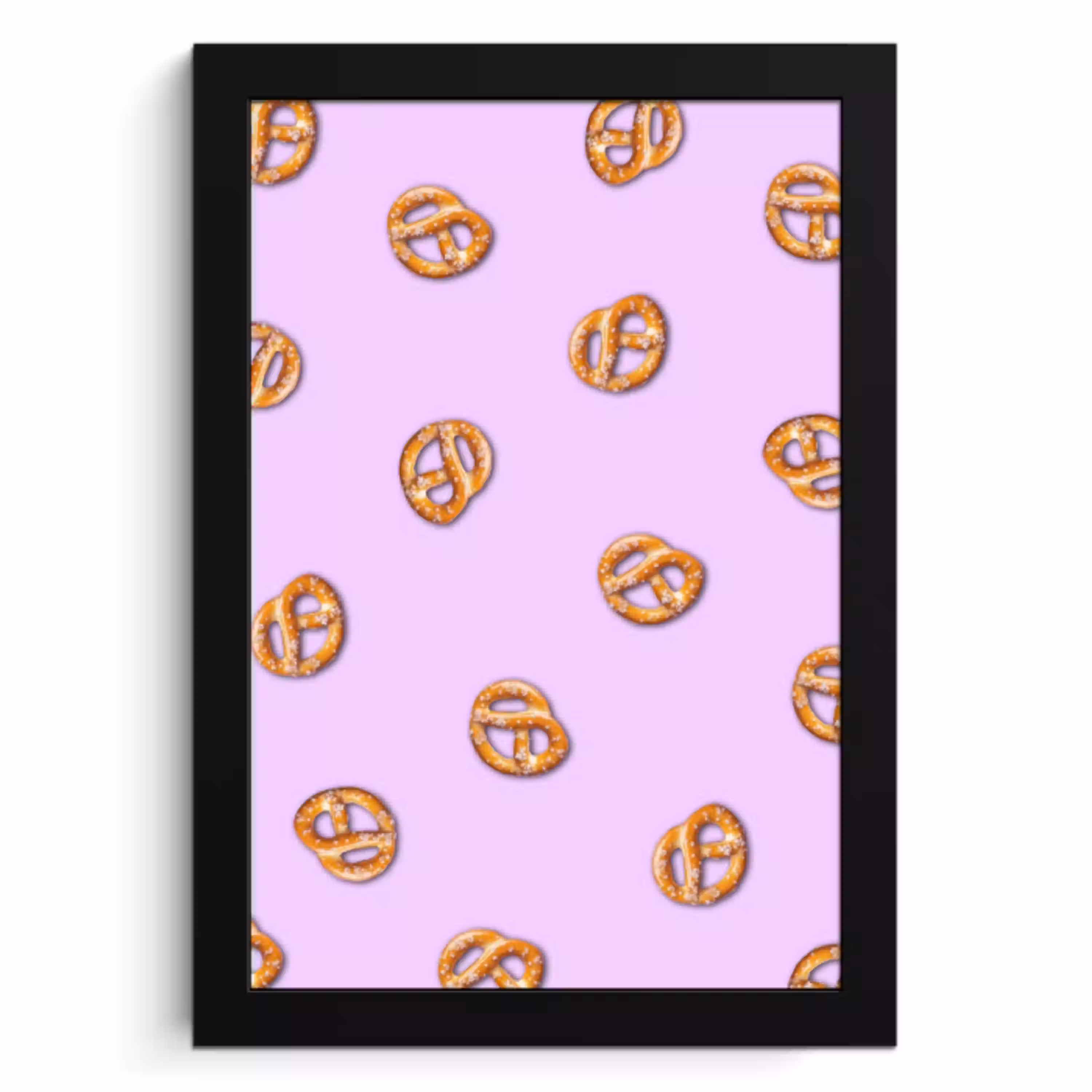 Pretzels - Eten - Paars KitchenYeah - Keuken - Fotolijst klein -3d