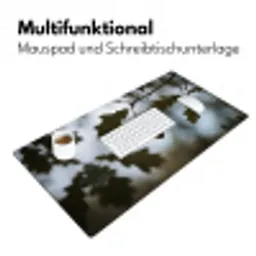 Eikel - Eikenblad - Bos - Herfst - Natuur Muismat XXL klein -ysfeer4_duits