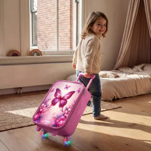 Vlindervallei Kinderkoffer - Roze klein -sfeer1