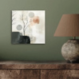 Wabi sabi - Beige - Plant aluminium wit klein -sfeer2