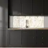 Goudspatten - Wit - Marmer keuken achterwand 2 middel 871 -sfeer1