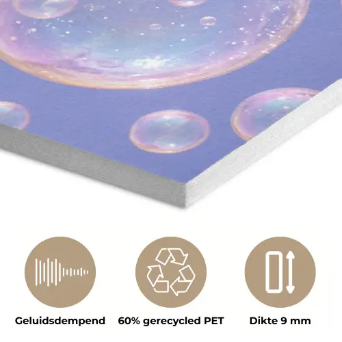 Pastel - Bubbels - Dromerig PET vilt klein -closeup_NL