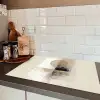 Cirkel - Compositie - Diepte - Beige Inductie beschermer vinyl 3mm klein -sfeer3