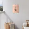 Quote - Zomer - Strepen tuinposter los doek klein -sfeer8