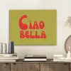 Ciao bella - Rood - Groen - Stippen PET vilt klein -sfeer1