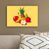 Fruit - Illustratie - Kleurrijk canvas 2cm klein -sfeer3