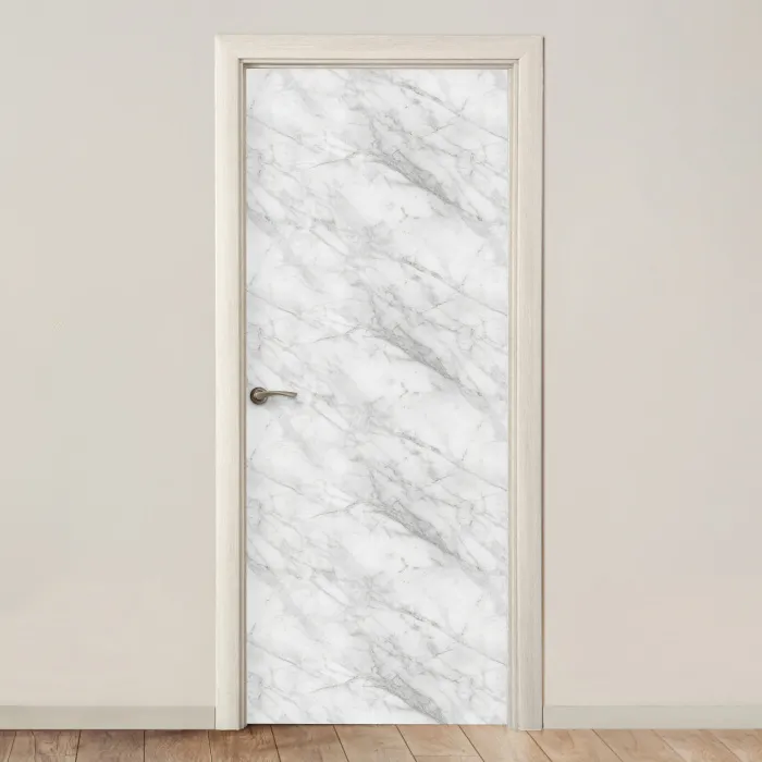 Klassiek - Marmer - Grijs deurposter klein 289 -3d_beige
