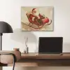Kerst - Slee - Kerstman PET vilt klein -sfeer5