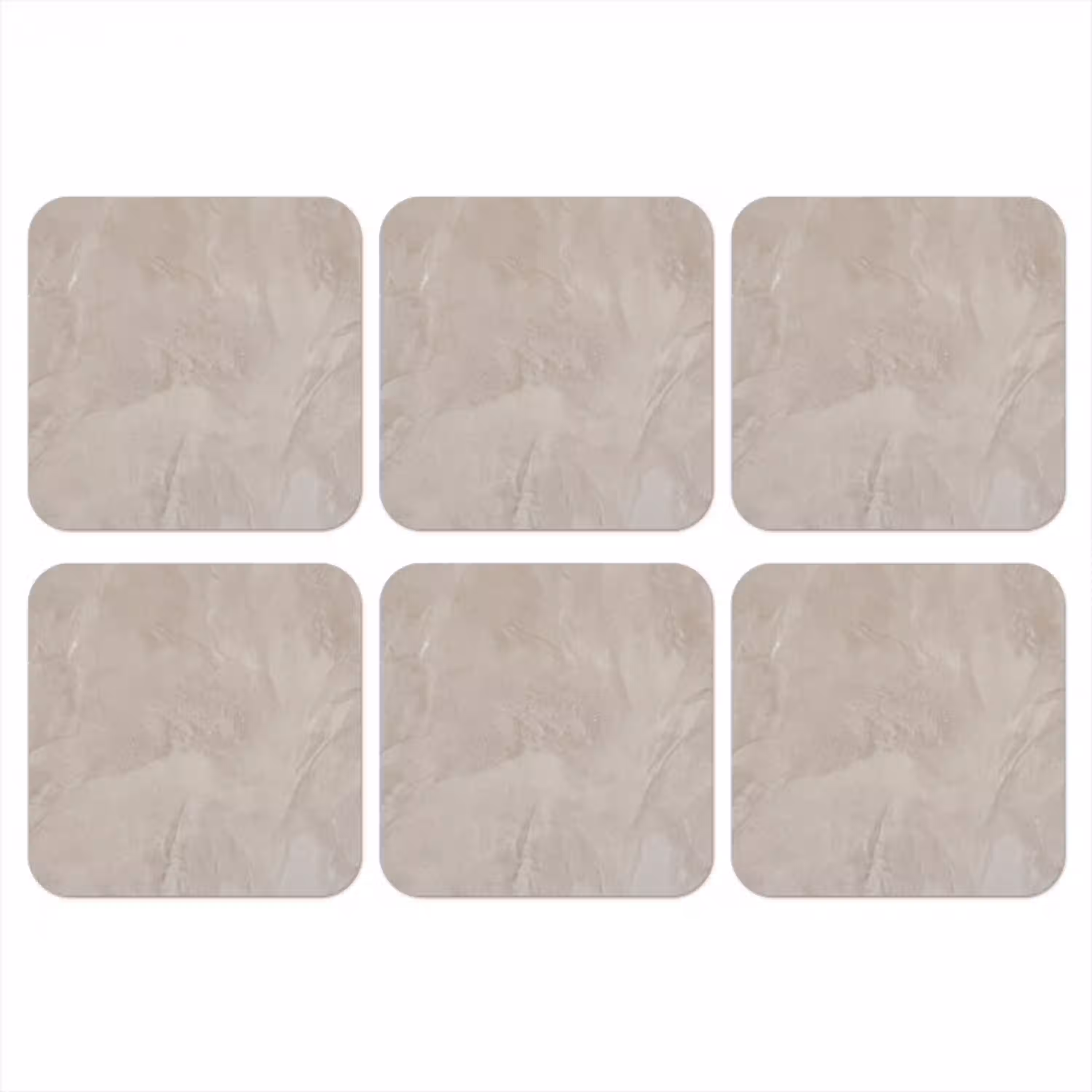 Textuur - Wand - Modern - Beige - Abstract onderzetter kurk middel -3d