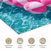 Strandballen - Roze - Water poster papier klein -closeup_NL
