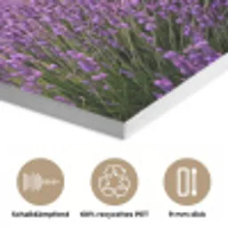 Lavendel - Veld - Natuur - Paars PET vilt klein -closeup_DE