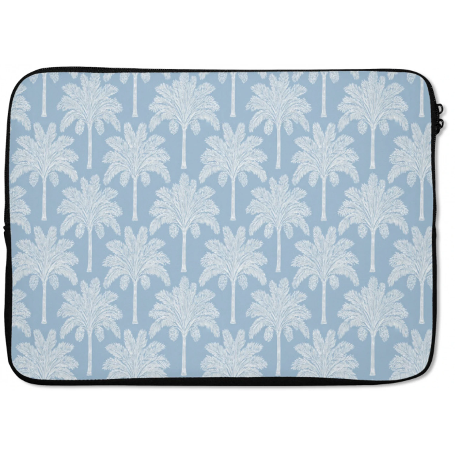 Palmboom - Modern - Blauw laptophoes neopreen klein 279 -zkaufland3dotto