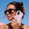 Lippen - Patroon - Roze - Wit Toughcase MagSafe Apple iPhone 17 klein -Sfeer2V