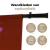 Boom - Paars - Cirkel - Vloeiend Wandkleed katoen klein -sfeer2