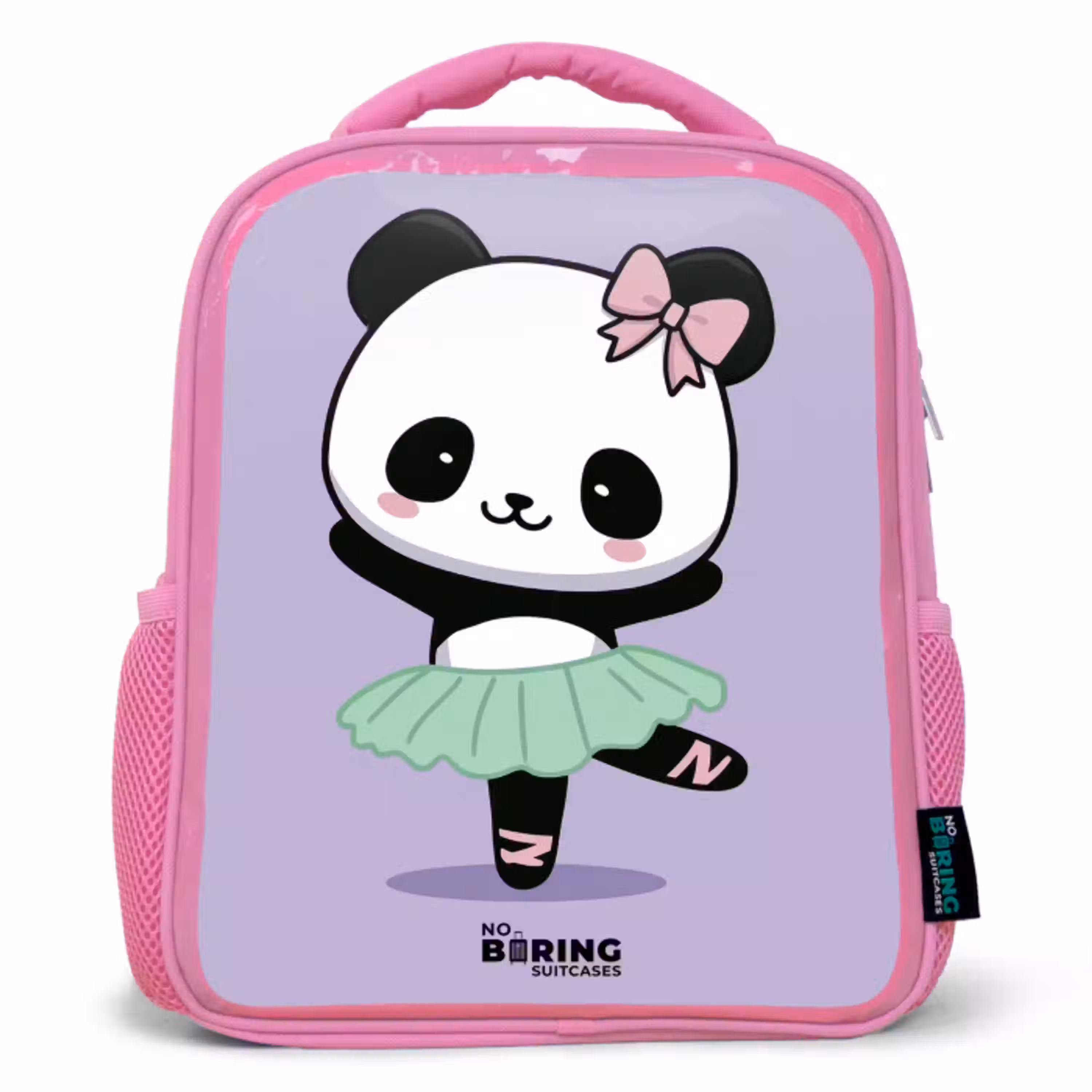Kawai - Ballet - Panda Kinderrugzak - Roze middel -3d