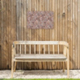 Bloemen - Wild - Pastel Tuinposter op houten frame 2 cm dik klein 845 -sfeer4