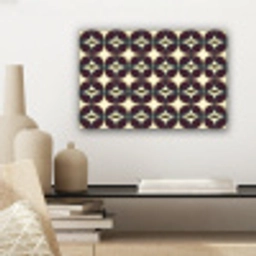 Cirkel - Retro - Kleurrijk canvas 2cm klein 34 -sfeer6