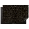 Goud - Zwart - Diamant Inductie beschermer vinyl 3mm klein 276 -3d