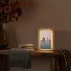 Moskee - Minaretten - mist - Islamitisch Light Box met kabel (Tafellamp) klein -sfeer4