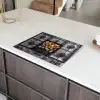 Gasfornuis - Grill - Groenten Inductie beschermer vinyl 3mm klein -sfeer8