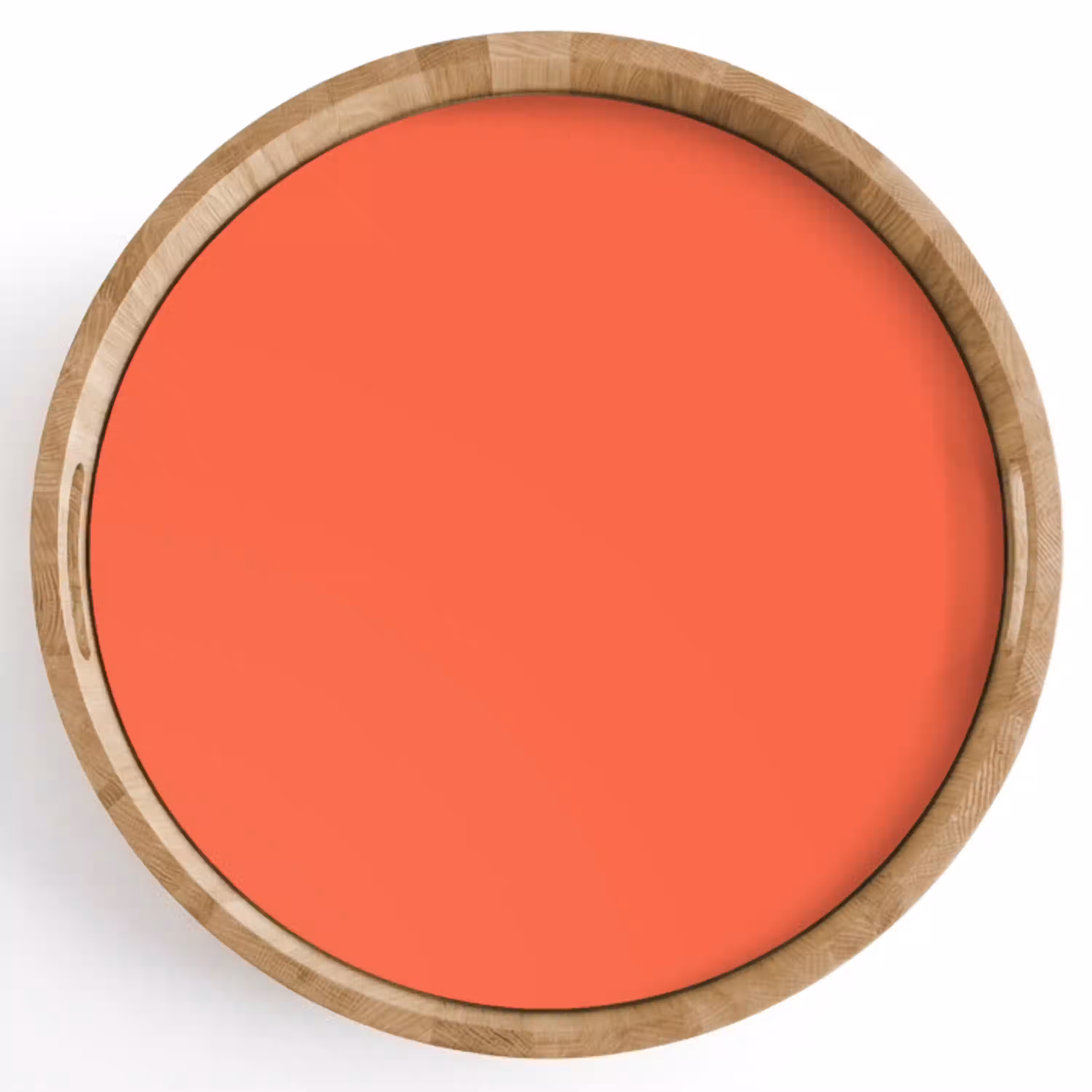 Sunset - Salmon - Oranje Dienblad Rond middel 914 -z3d_shopping