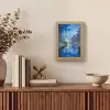 Stad Kuala Lumpur - Skyline - Wolkenkrabbers - Water Light Box met kabel (Tafellamp) klein -sfeer2