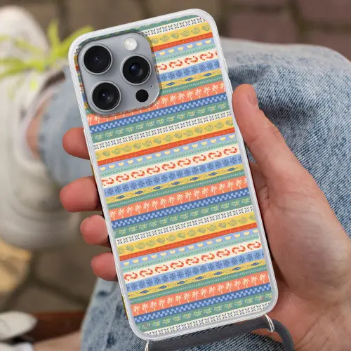 Zee - Sfeer - Oester - Garnaal Hoesje iPhone 16 Pro Max met koord klein 804 -sfeer3