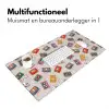 Muziek - Cassette - Patroon Muismat XXL klein 681 -sfeer4
