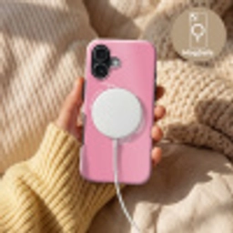 Frambozen - Steel - Getekend - Roze Toughcase MagSafe Apple iPhone 17 klein -USP_MagsafeV